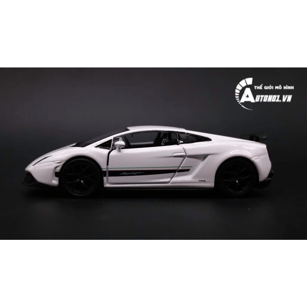 MÔ HÌNH XE LAMBORGHINI GALLARDO LP570-4 SUPERLEGGERA WHITE 1:36 SCALE MODEL 7721