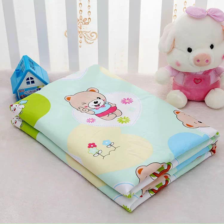 [HÀNG LOẠI 1]THẢM LÓT CHỐNG THẤM MUJ XUẤT NHẬT-5 LỚP 100% COTTON, KT 80X120cm