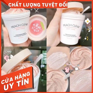 Tẩy tế bào chết ❤️freeship❤️ tẩy tế bào chết body đào peach clear 200ml