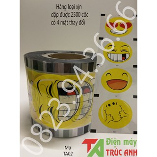 Màng Dập Hình Mặt - Drink ( Nhiều mẫu mới )