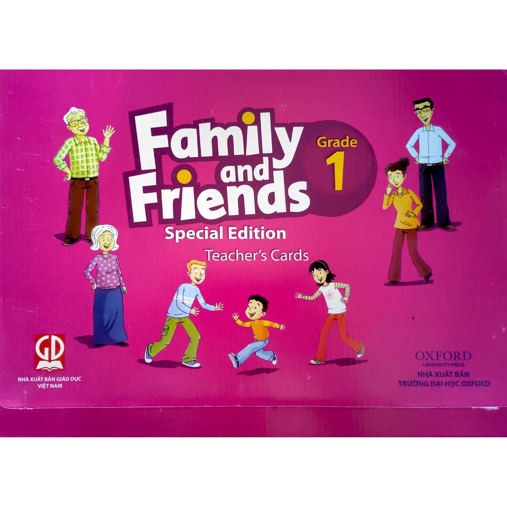 Sách - Poster, Flashcard, Teacher's Cards Family and Friends (Special Edition) - Grade 1