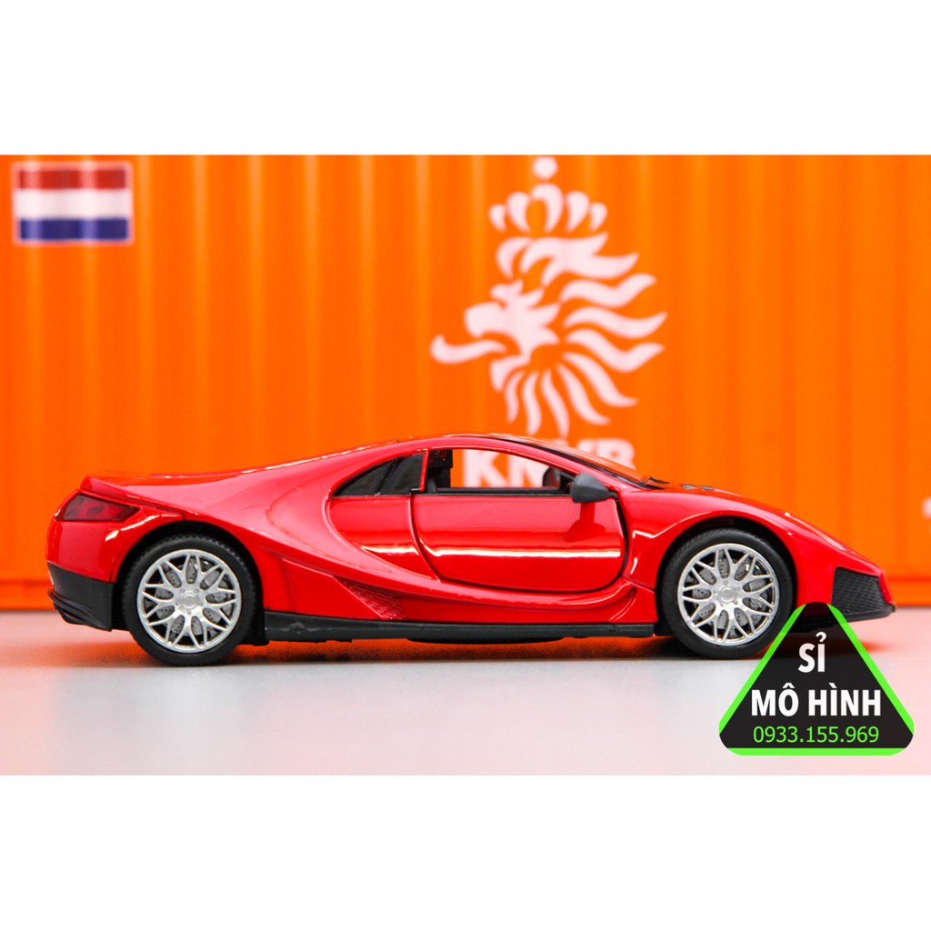 [ Sỉ Mô Hình ] Xe mô hình siêu xe GTA Spano 1:32 Đỏ