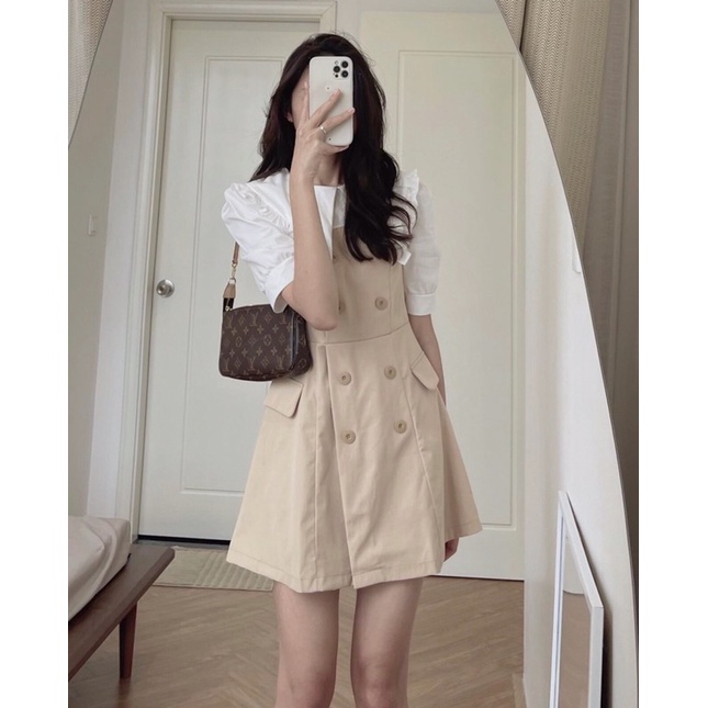 Set váy ngắn tay siêu xinh nữ tính