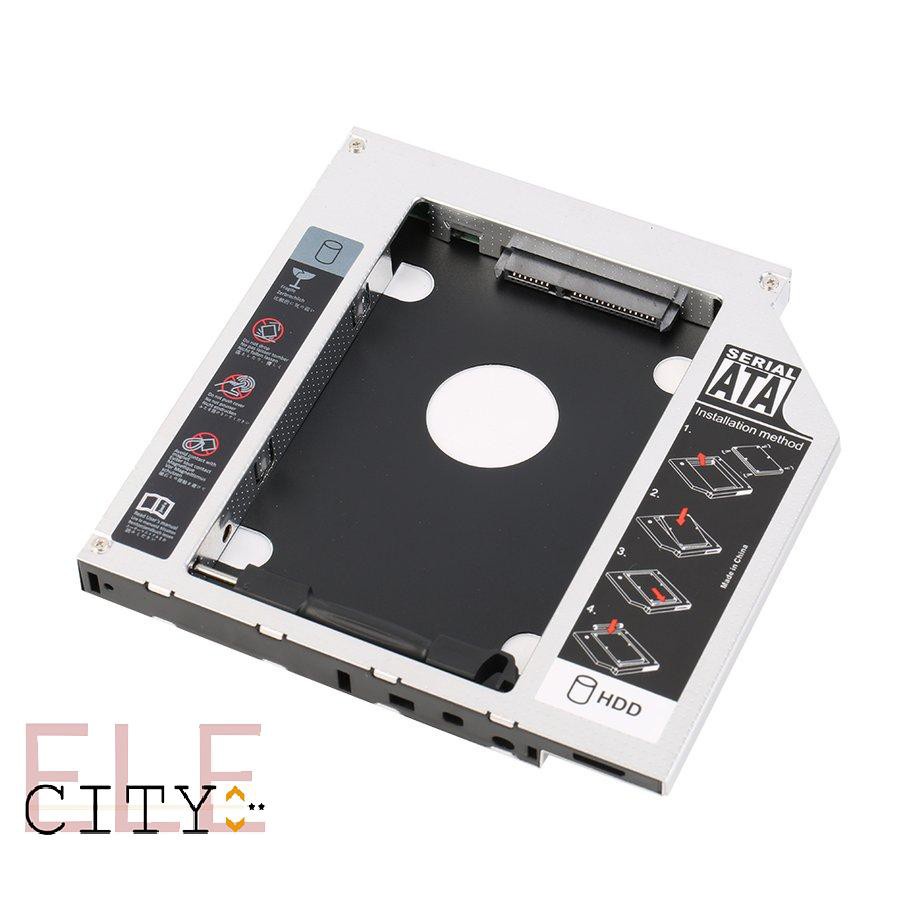 ✨COD✨Universal 12.7mm SATA 2nd SSD HDD Hard Drive Caddy or DVD-ROM CD Optical Bay