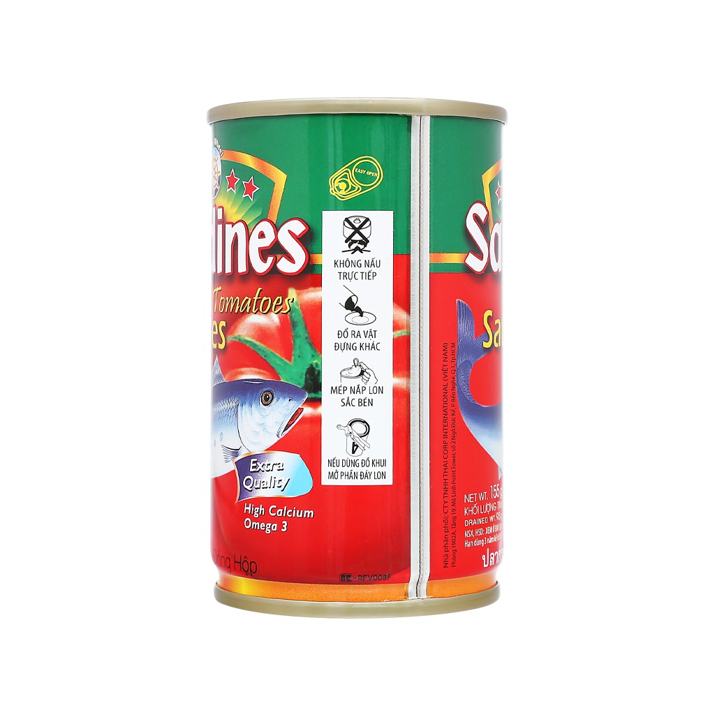 Combo 2  Cá Trích Sốt Cà Sardines 155G