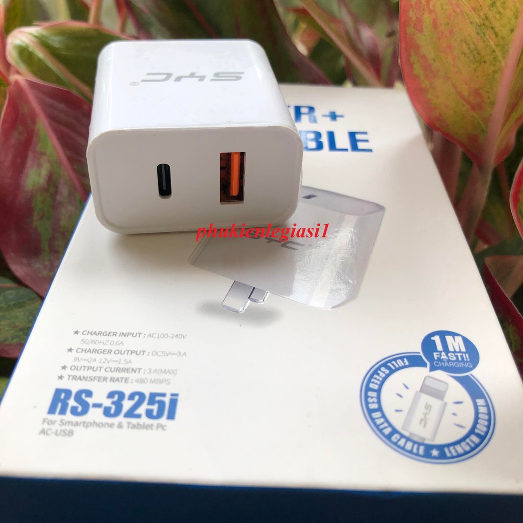 Cốc sạc nhanh đa năng SYC RS325