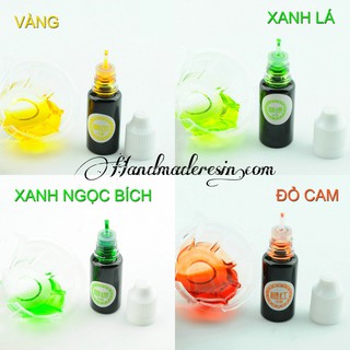 Set 12 màu pha epoxy resin
