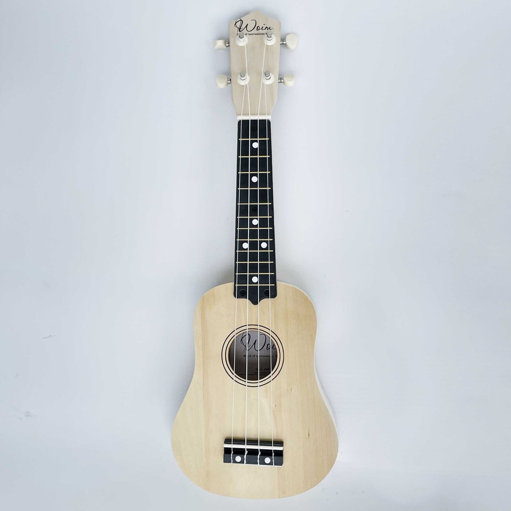 Đàn Ukulele Gỗ Hồng Phấn WOIM Soprano Size 21inch 53cm (Mua 1 Tặng 5)