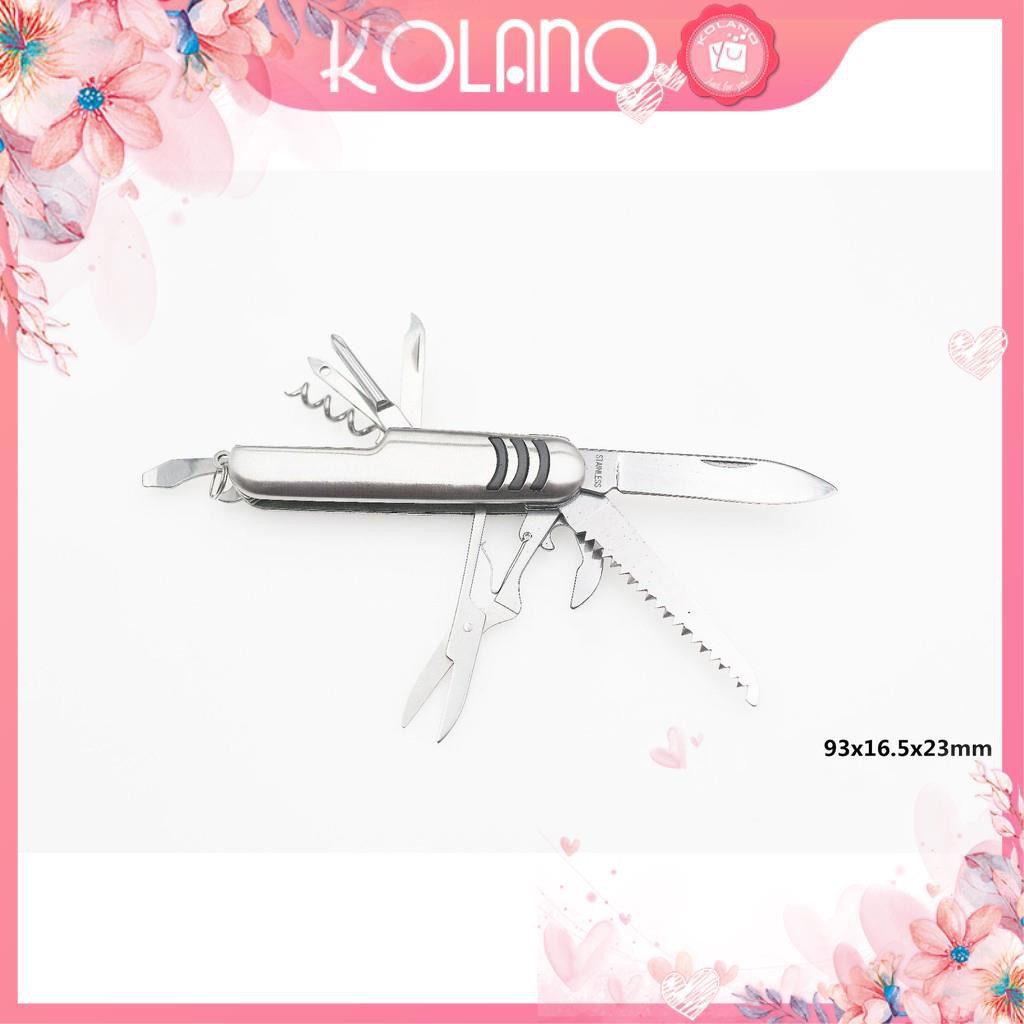 Dao đa năng KOLANO dụng cụ đa năng gia đình 11 món dao, kéo, vít, dũa,... sửa chữa tiện dụng HG-001297