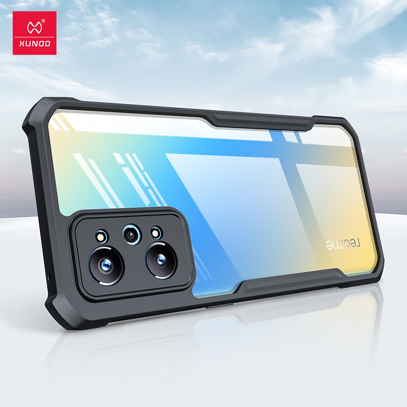 Ốp điện thoại trong suốt chống va đập XUNDD cho Realme GT Neo2