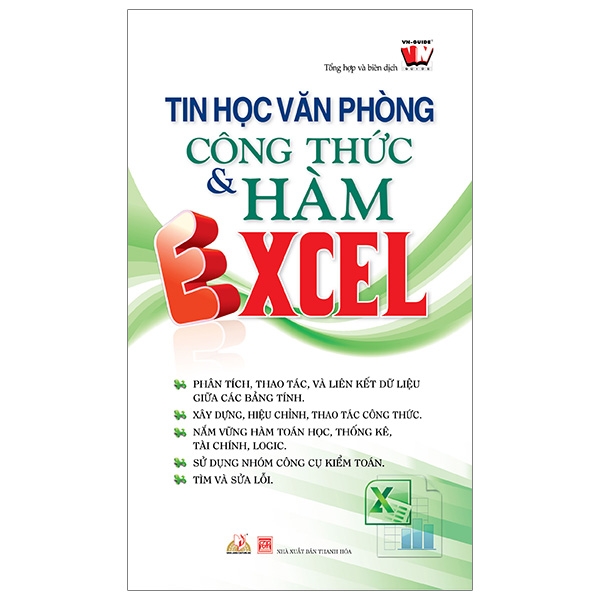 Sách Tin Học Văn Phòng - Công Thức &amp; Hàm Excel