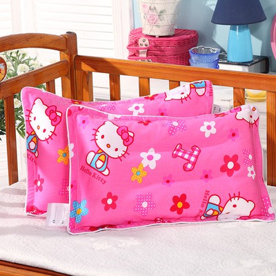 Gối Trẻ Em Cotton 100% Gồm Vỏ Kéo Khóa Và Ruột Gối Bông Cao Cấp size 30 x 50cm