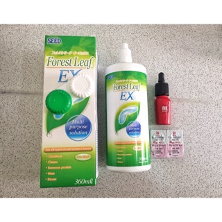 Nước ngâm lens seed forest leaf ex - 360ml