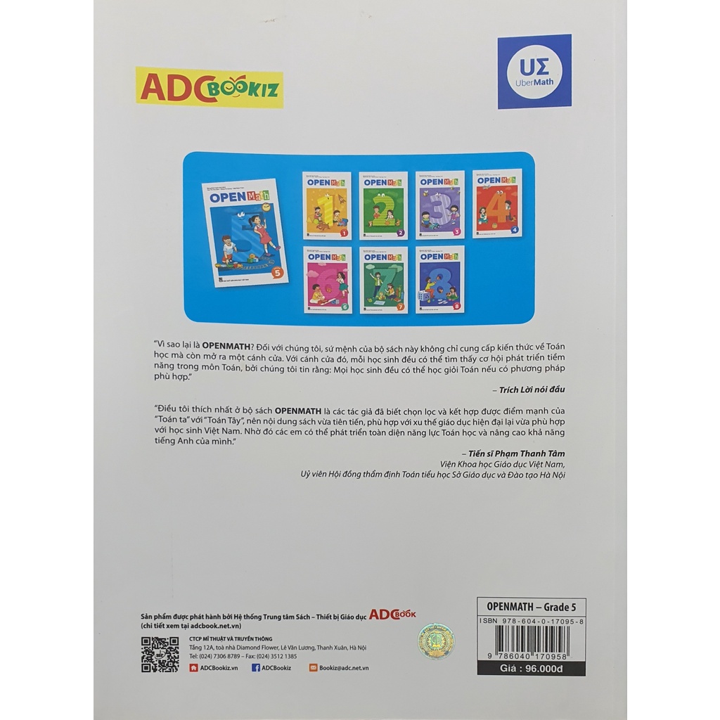 Sách - Open math lớp 5