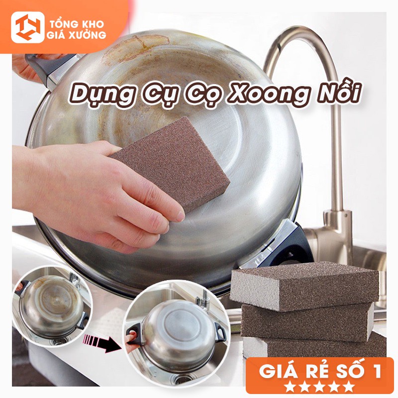 Dụng Cụ Cọ Xoong Nồi Làm Từ Bọt Biển Chống Xước (CXN01)