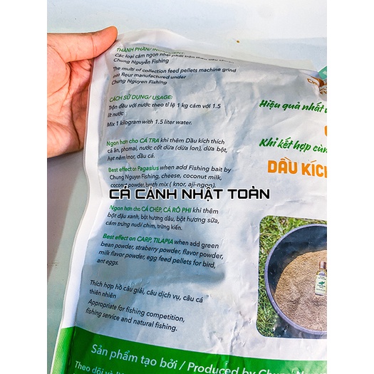 CÁM CÂU CÁ TỔNG HỢP CNF SIÊU NHẠY CHUNG NGUYỄN 1KG