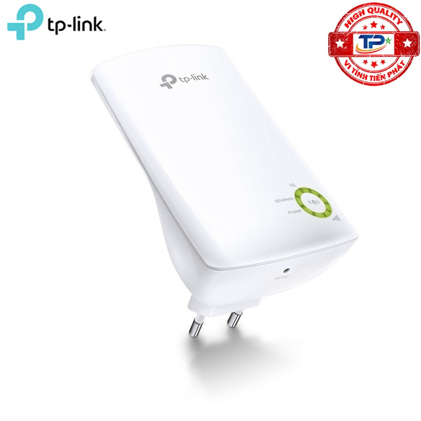 bộ tiếp nối kích khuếch đại sóng Wifi TP-Link TL-WA854RE 300Mbps ( Repeater thu phát sóng và phát lại mạnh hơn)