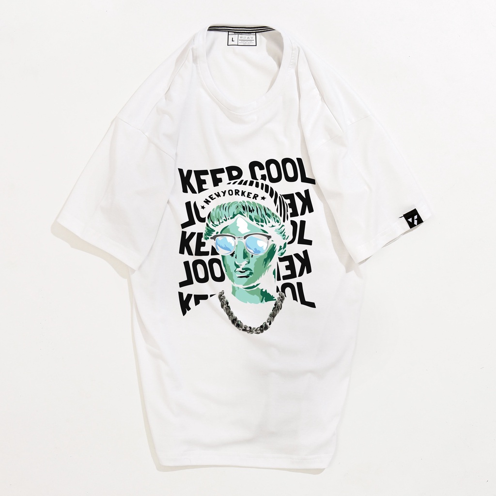 Áo thun Keep Cool Form rộng nam nữ Unisex( V262)