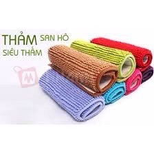 (Rẻ vô địch) THẢM CHÙI CHÂN SAN HÔ SIÊU THẤM CAO CẤP