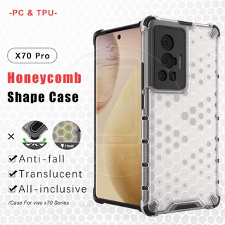 Ốp điện thoại nhựa cứng lưới tản nhiệt dành cho Vivo X70 X60 Pro Pro+ Plus X70Pro