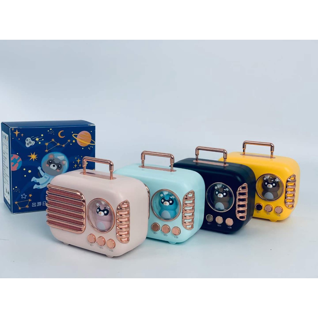 Loa Bluetooth Retro siêu cute