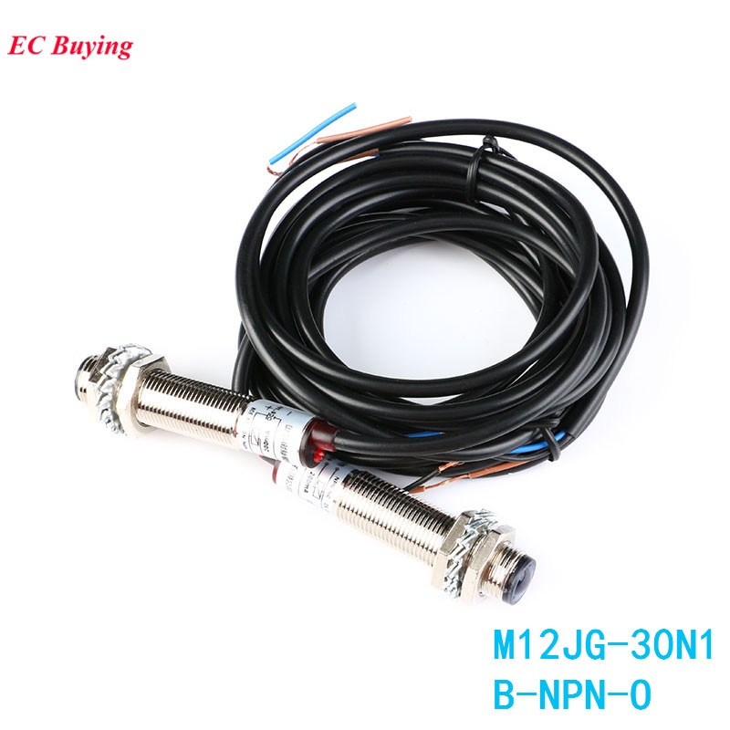 Công Tắc Laser Cảm Biến M12 Npn M12Jg-30N1 Dc 20m
