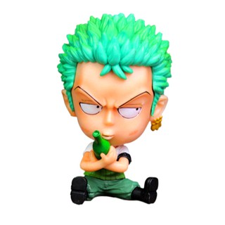 Mô Hình OnePiece - Mô Hình Zoro Chibi Siêu cute Cao 11cm