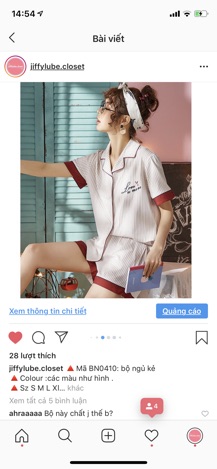 [ORDER] Bộ ngủ phin lụa
