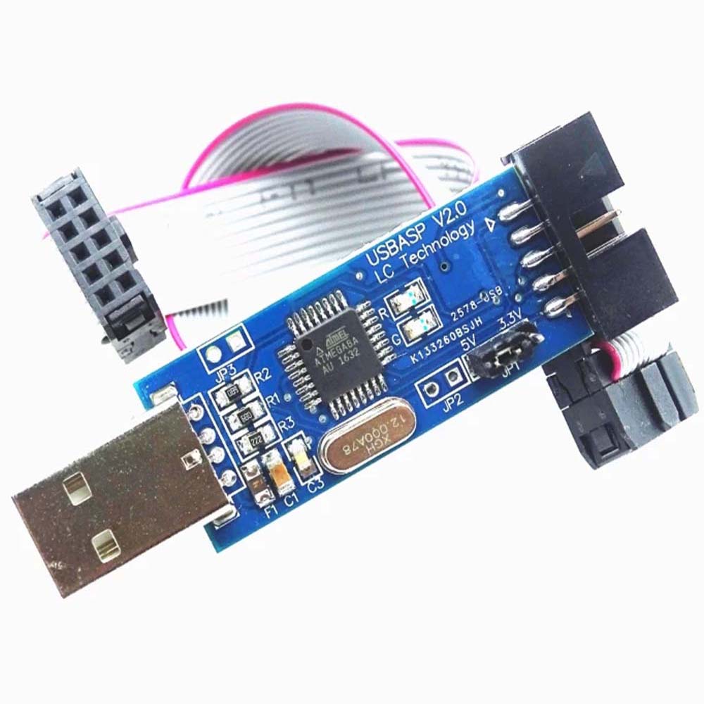 PEWANY Arduino 51 AVR Programmer Support Win7 64 AVR MCU Board USBASP JTAG Download Cable ATMEGA128 USB ASP ATMEGA8 USB ISP USBISP/Multicolor