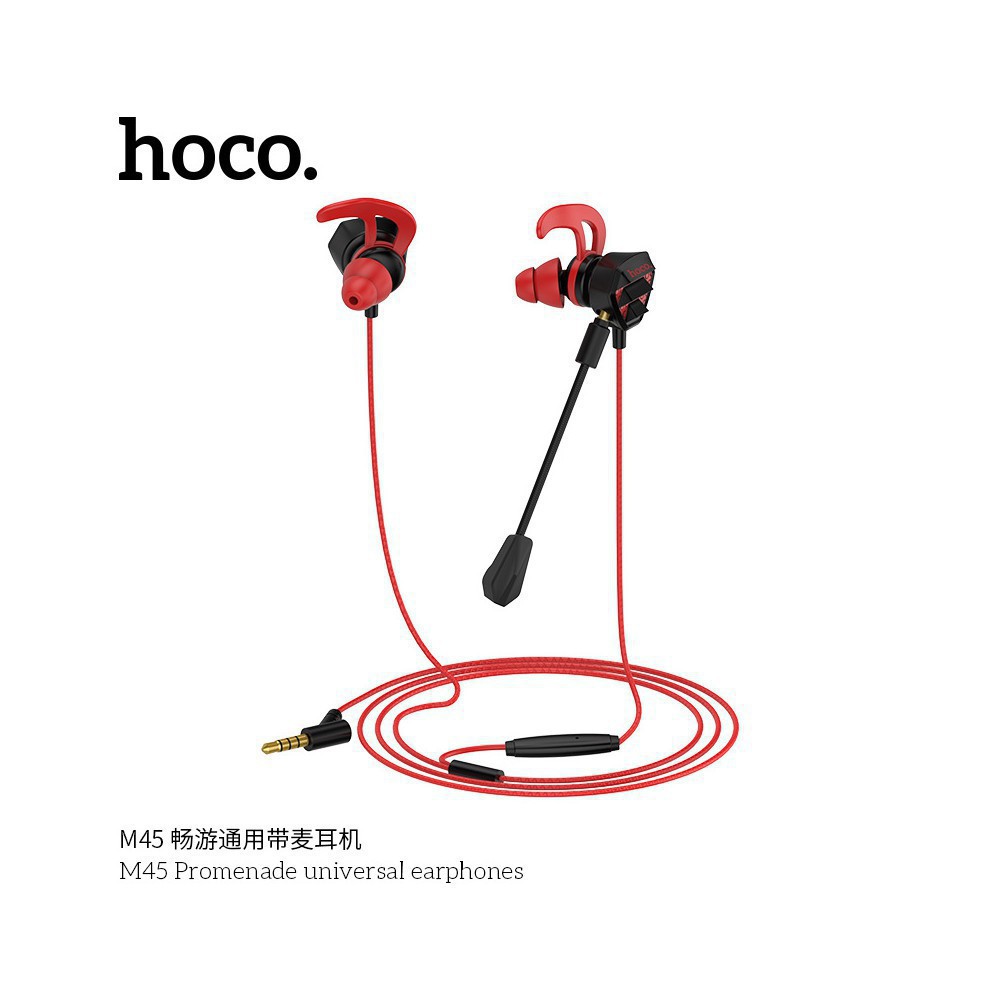 Tai Nghe Hoco M45 ✓ Có Mic Rời Tháo Lắp Dễ Dàng ✓ Hỗ Trợ Jack Cắm 3.5 ✓ Âm Thanh Vượt Trội ✓ Hàng Chất Lượng Cao