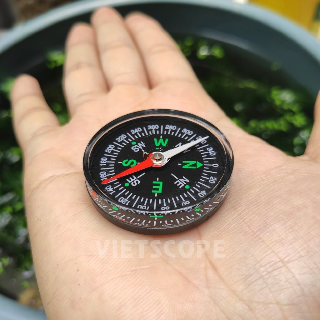 La Bàn Nhựa Mini DC10 Xác Định Hướng