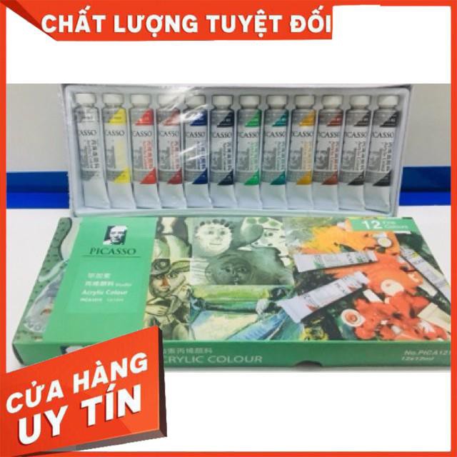 ACRYLIC TUÝP PHOENIX 12 MÀU hàng chính hãng cao cấp