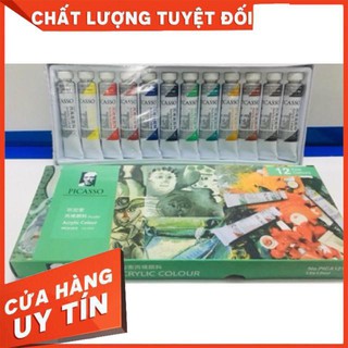 Acrylic tuýp phoenix 12 màu hàng chính hãng cao cấp