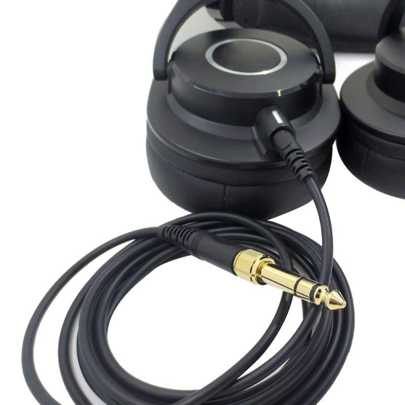 AUDIO-TECHNICA Dây Cáp Tai Nghe Ath-M50X M40X M60X M70X 6.35mm