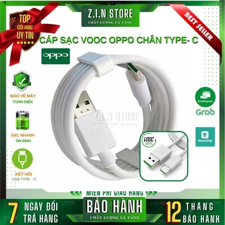 Dây cáp sạc nhanh oppo vooc 5a chính hãng chân type -c
