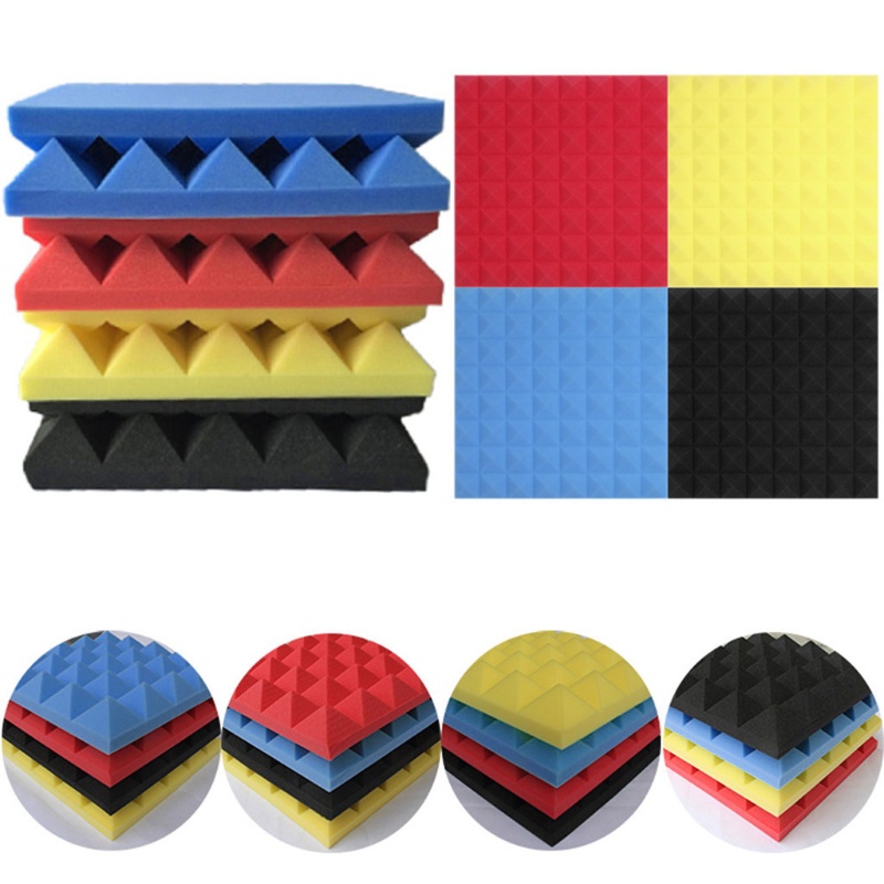 Miếng Xốp Cách Âm Hình Kim Tự Tháp 50x50cmx5 5cm Chuyên Dùng Trong Studio