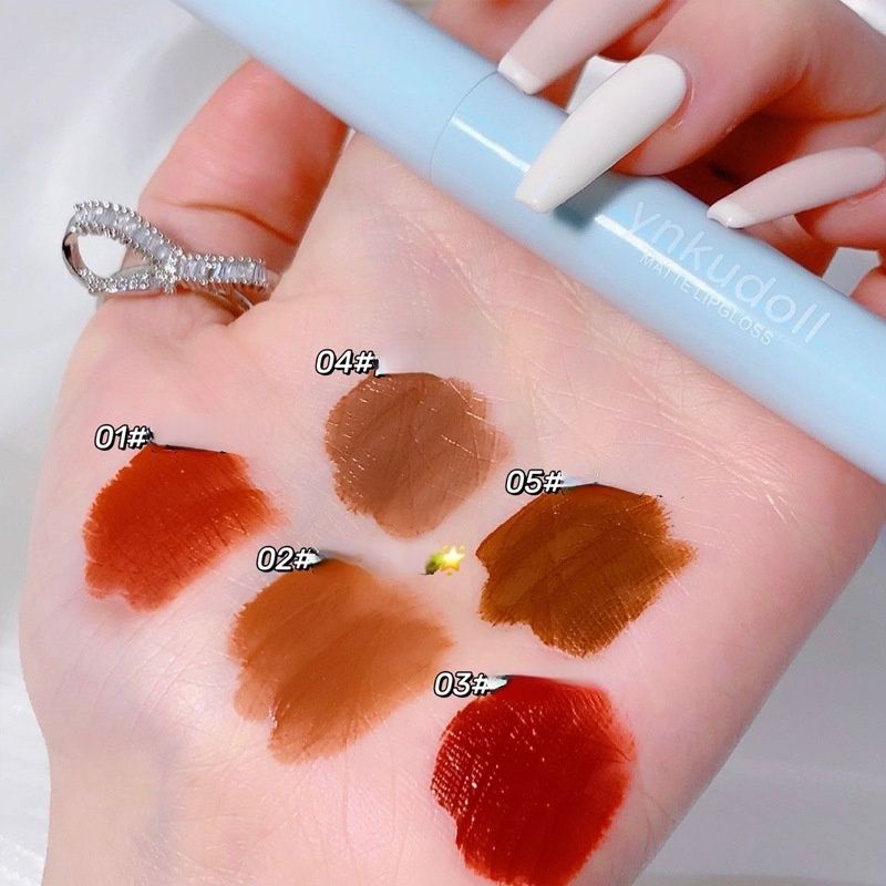 Set 5 Son Kem Lì Cute Nhiều Mẫu