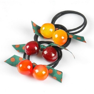 Dây cột tóc trái cherry xinh xắn