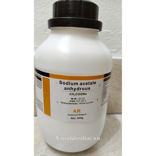 Hóa chất PTN - Sodium acetate anhydrous, CH3COONa.3H2O