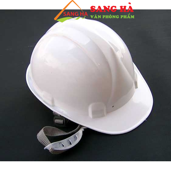 Nón bảo hộ lao động màu trắng mã N001 - Nón bảo hộ Sang Hà