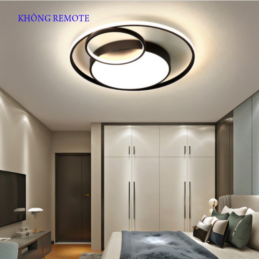 Đèn ốp trần trang trí phòng khách và phòng ngủ phòng bếp kiểu mẫu hiện đại đèn led ốp trần nhà phố biệt thự chung cư