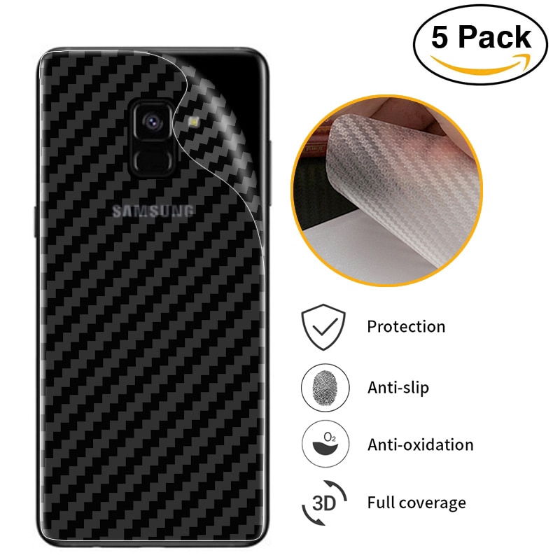 [Mua 1 để gửi 4] MIẾNG DÁN CARBON Samsung A7 A6 A8 J4 J6 J8 Plus 2018 CACBON