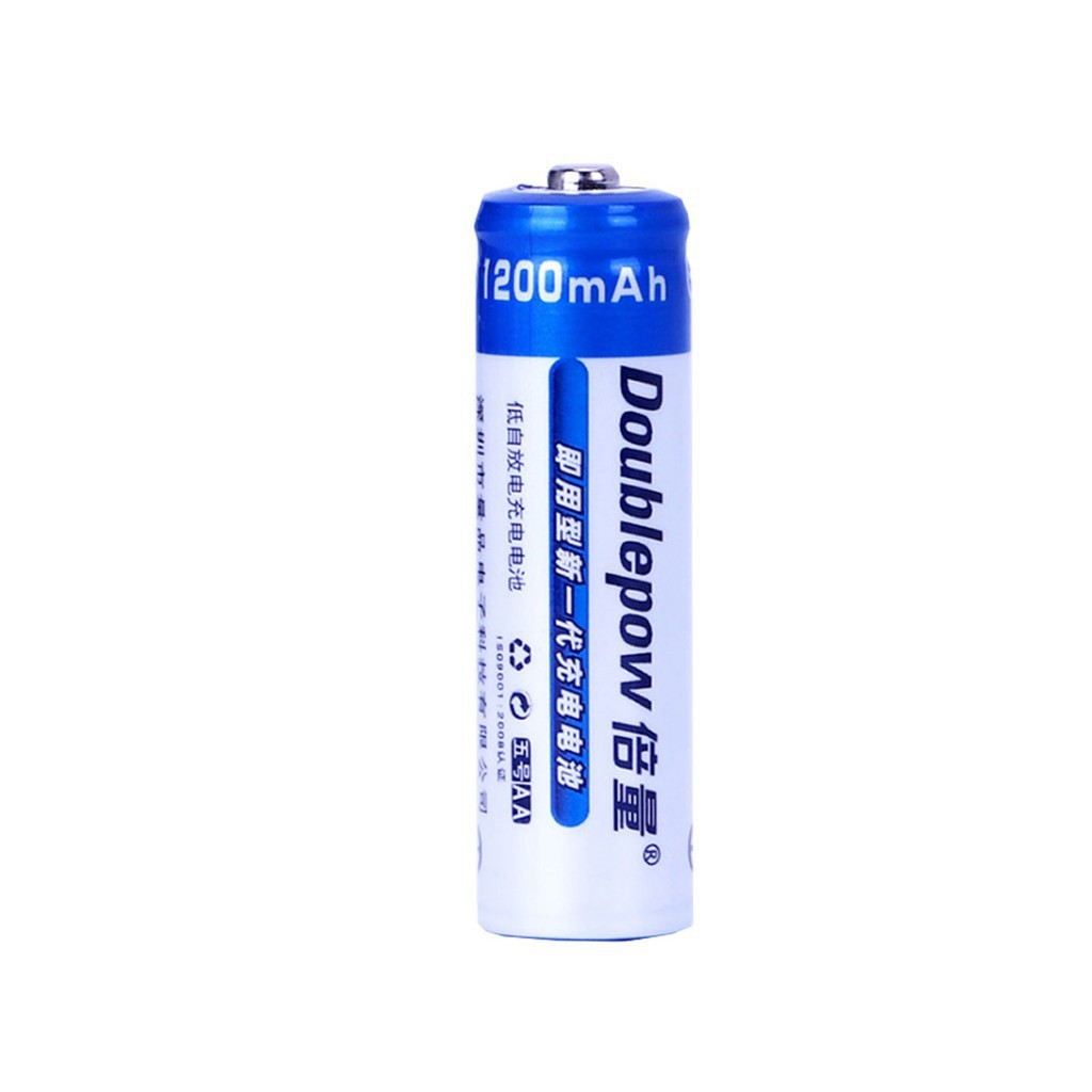 Bộ 04 viên pin tiểu sạc lại 800mAh Double Pow chất lượng cao