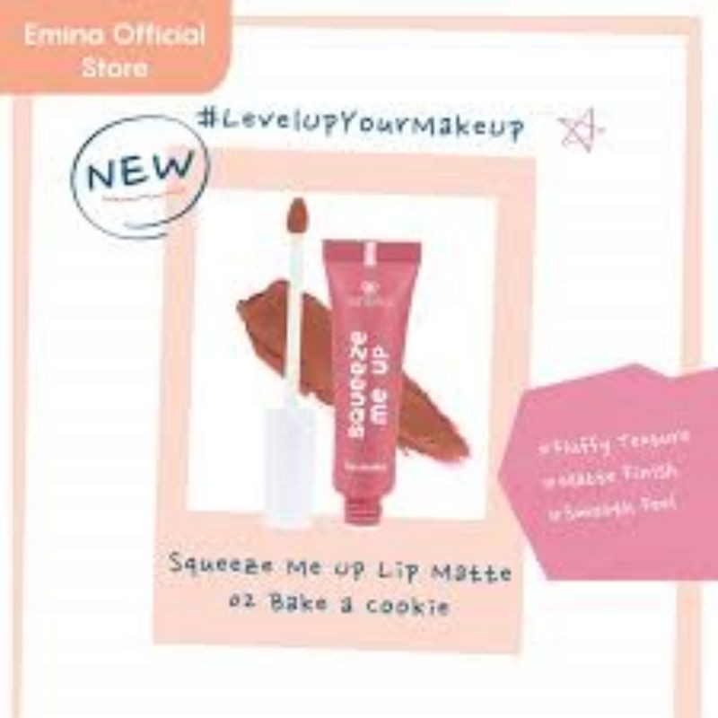 (Hàng Mới Về) Son Môi Emina 8ml Màu Lì Quyến Rũ | BigBuy360 - bigbuy360.vn