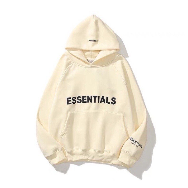 Áo Hoodie ESSENTIALS Đủ Màu, Chất Nỉ Bông Dày Dặn Unisex, HOT, Hàng Đẹp