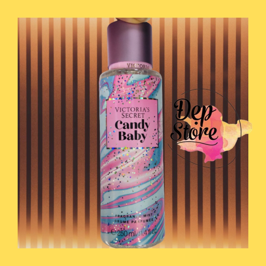 Sữa dưỡng thể và xịt body MIST VICTORIA’S SECRET ”Sugar Candy” Collection, dưỡng ẩm và phục hồi da 250ml