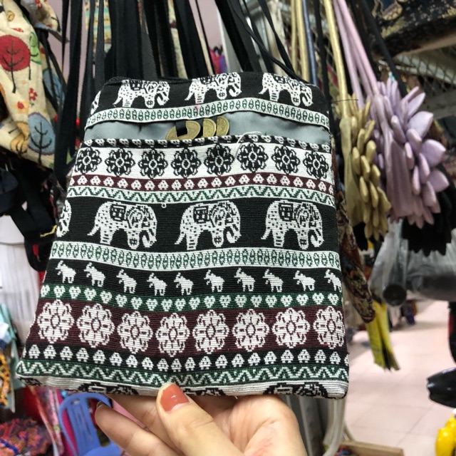 Túi thổ cẩm 3 xu