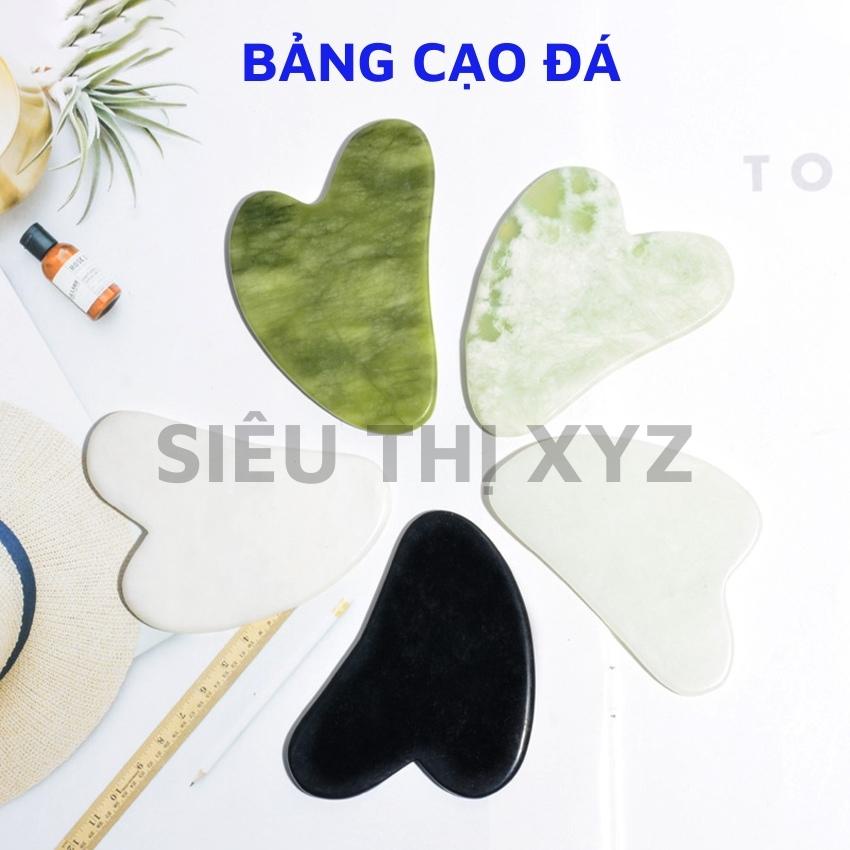 Bảng Cạo Massage Bằng Đá - Dụng Cụ Cạo Gió Mát Xa Làm Mịn Da và Ấn Huyệt Cơ Thể, Tiện Dụng, Hiệu Quả Cao - Y90
