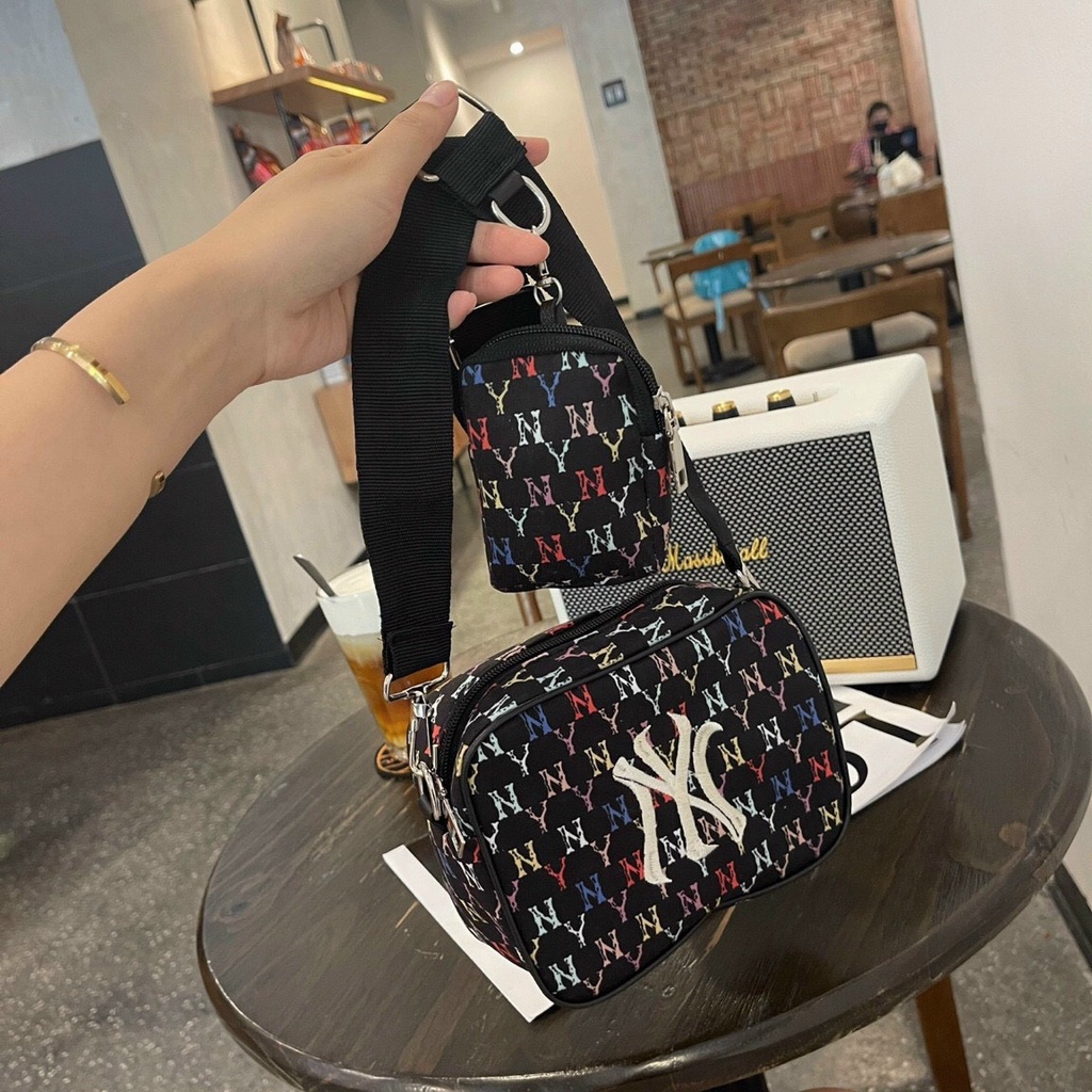 Túi đeo chéo MLB NY nam nữ giá rẻ đi chơi thời trang hàn quốc dễ thương cute DC1060