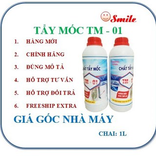 Chất tẩy mốc TM-01- dung tích 1 lít